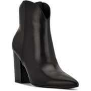 Nine West Womens Ghost Suede Zip Up Ankle Boots